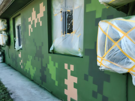 锡林郭勒海洋 / 林地场景数码伪装